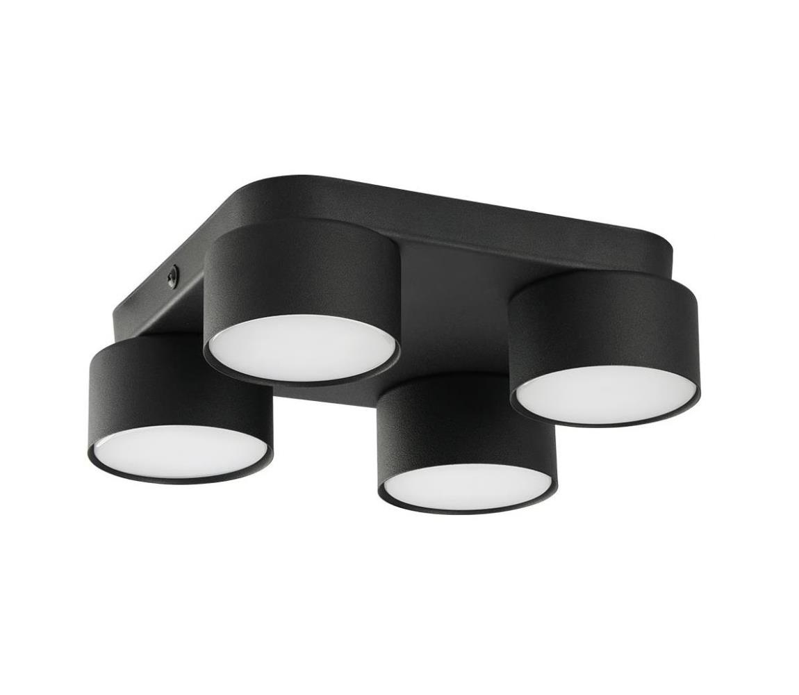 Plafonieră SPACE 4xGX53/15W/230V neagră