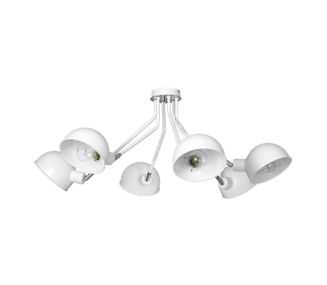 Plafoniera spot DEVIN 6xE27/60W alb