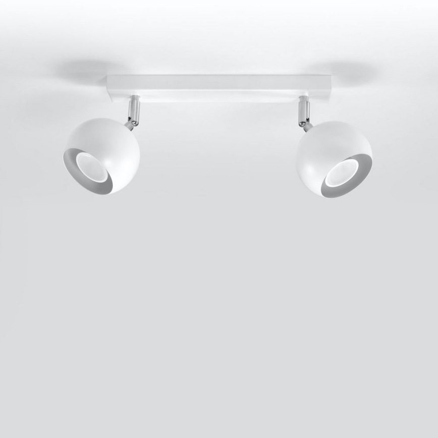 Plafonieră spot OCULARE 2xGU10/40W/230V