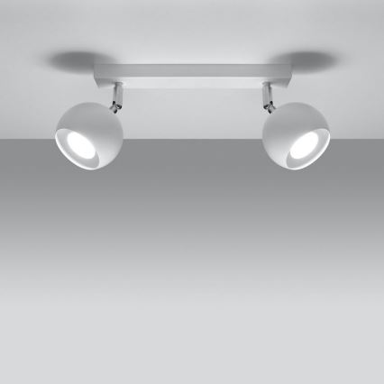 Plafonieră spot OCULARE 2xGU10/40W/230V