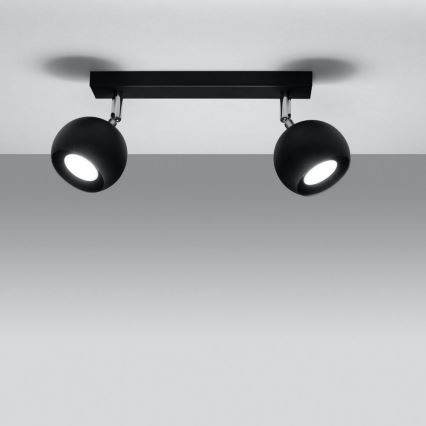 Plafonieră spot OCULARE 2xGU10/40W/230V