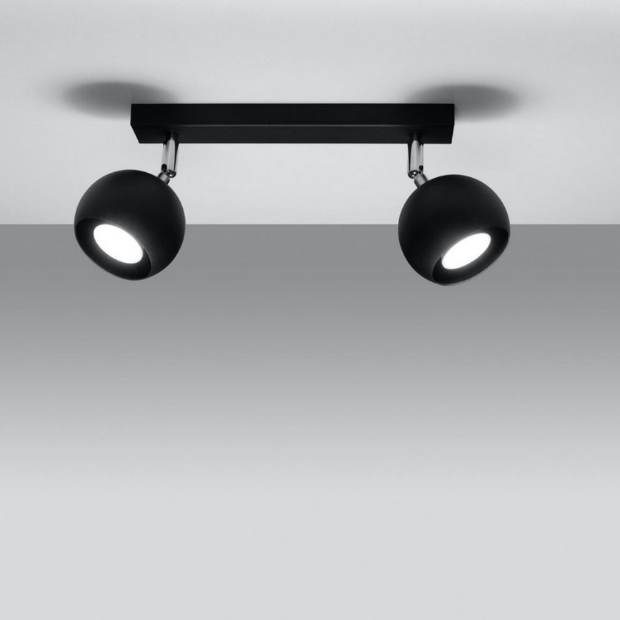 Plafonieră spot OCULARE 2xGU10/40W/230V