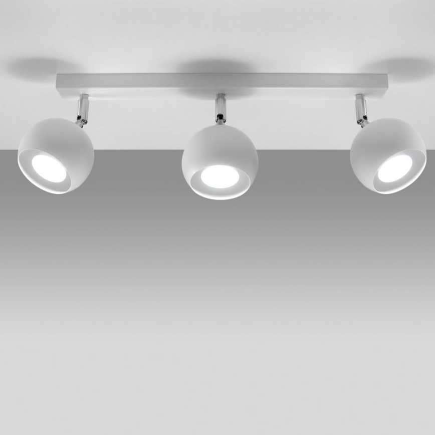 Plafonieră spot OCULARE 3xGU10/40W/230V