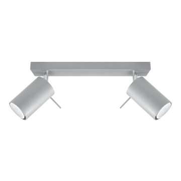 Plafonieră spot RING 2xGU10/40W/230V