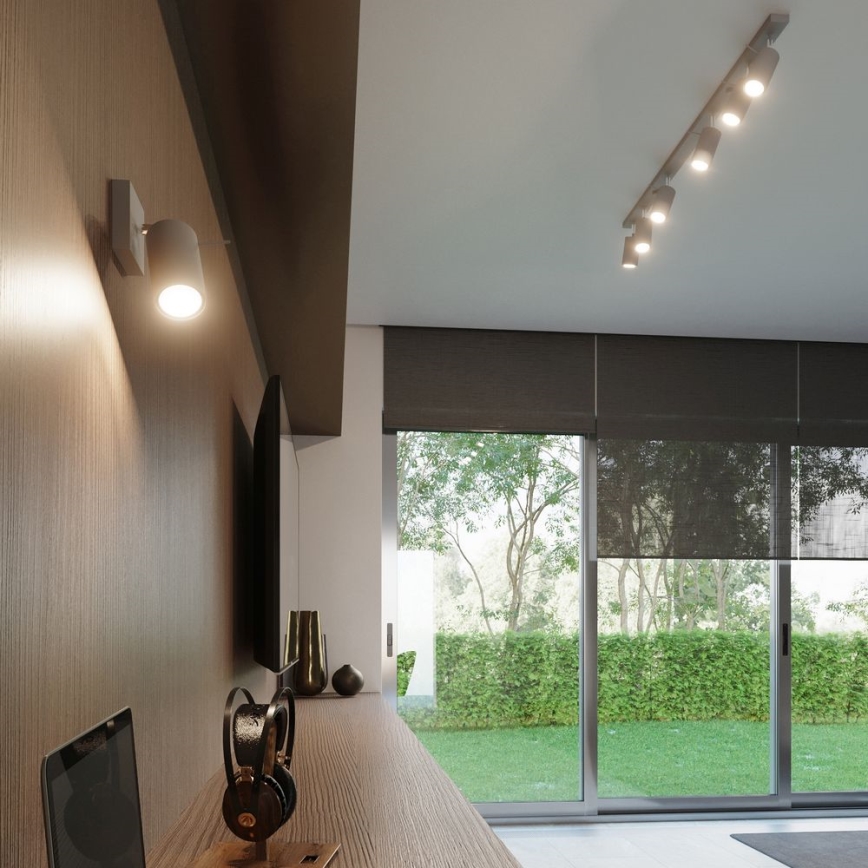 Plafonieră spot RING 2xGU10/40W/230V