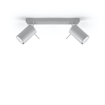 Plafonieră spot RING 2xGU10/40W/230V