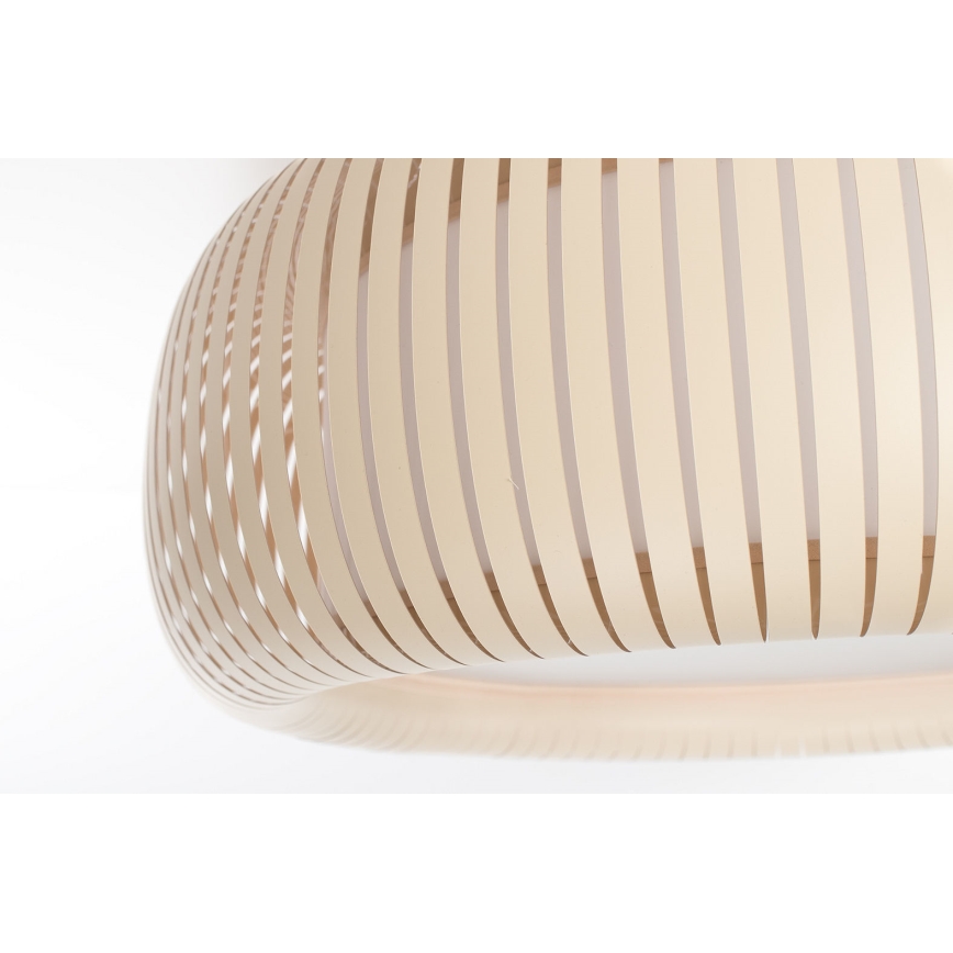 Plafonieră STRIPES, 2x E27/40W/230V, Ø55 cm, crem/alb