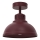 Plafonieră SVEN 1 x E27, 15 W, 230 V, Ø 21 cm, burgundiu
