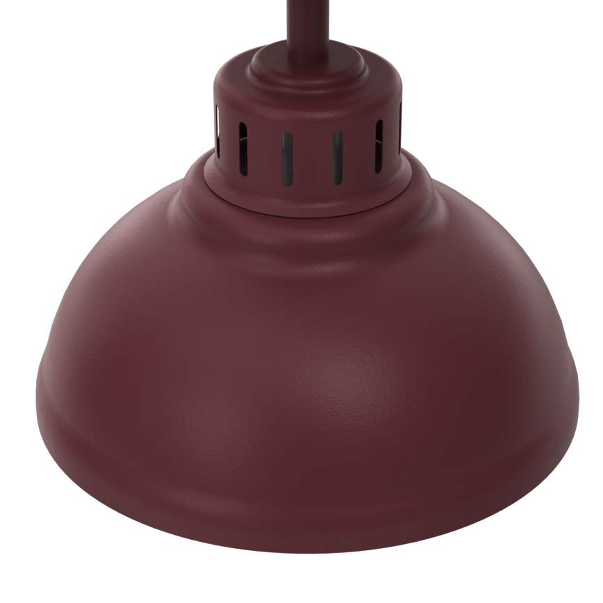 Plafonieră SVEN 1 x E27, 15 W, 230 V, Ø 21 cm, burgundiu
