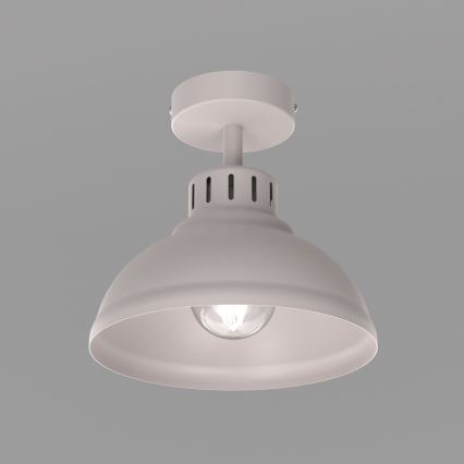 Plafonieră SVEN 1xE27/15W/230V Ø 21 cm crem