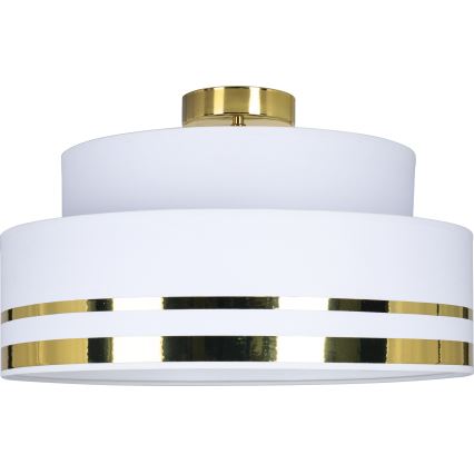 Plafonieră TAMI 1xE27/60W/230V crem/auriu