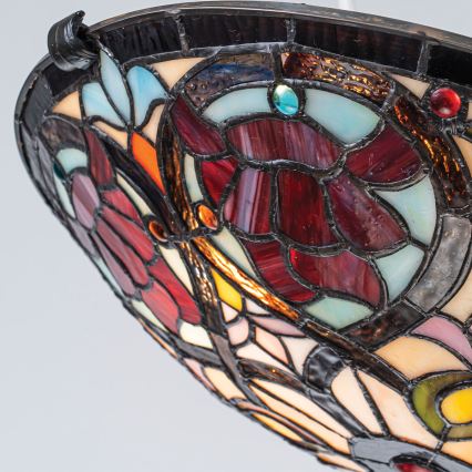 Quoizel - Plafonieră Tiffany LARISSA, 2xE27/40W/230V, Ø 41,2 cm