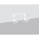 Plafonieră TITRAN 2xE27/60W/230V albă