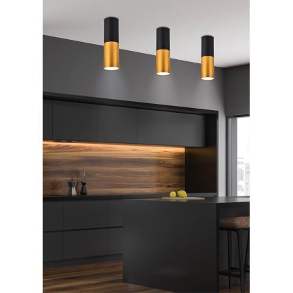 Plafonieră TUBA 1xGU10/15W/230V