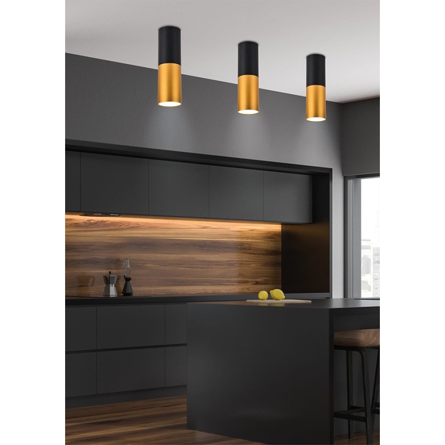 Plafonieră TUBA 1xGU10/15W/230V