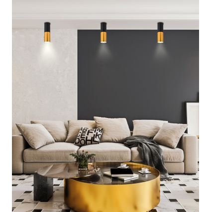 Plafonieră TUBA 1xGU10/15W/230V