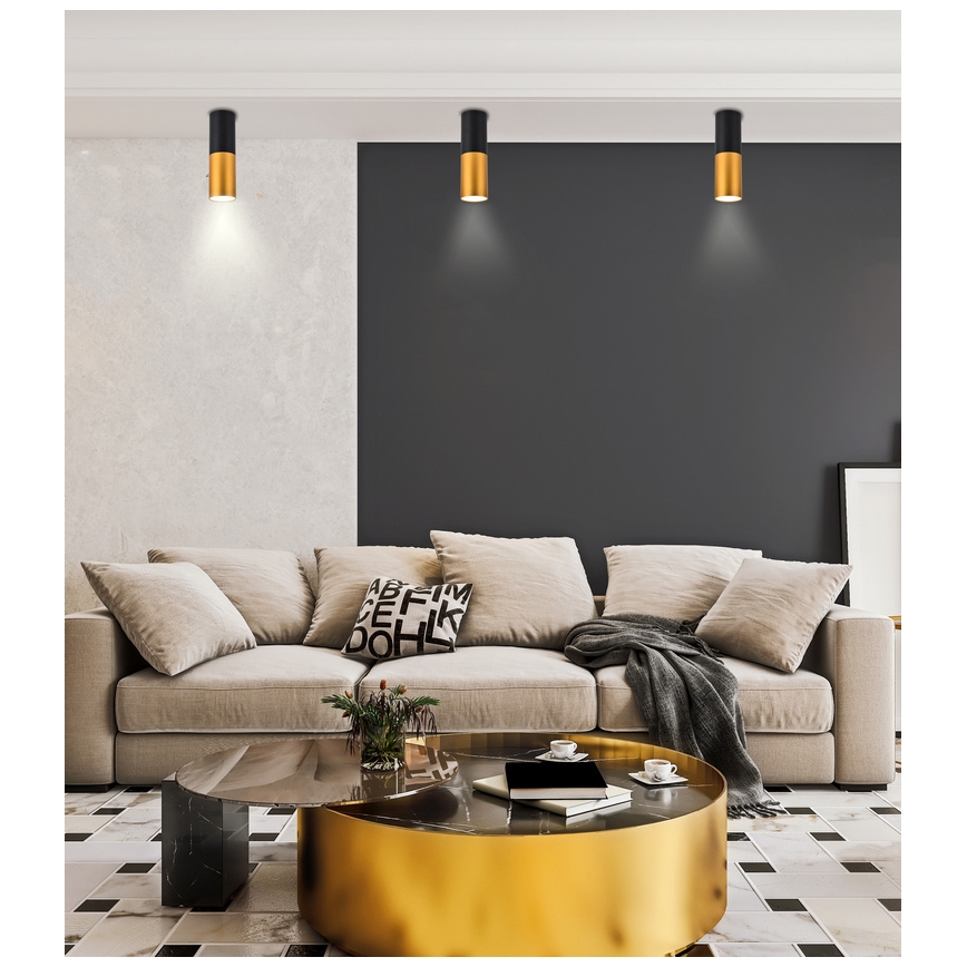 Plafonieră TUBA 1xGU10/15W/230V