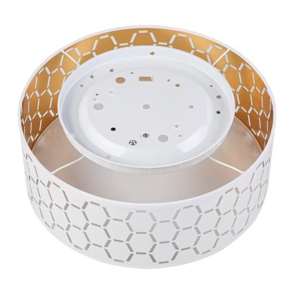 Plafonieră ULLE, 1 x E27, 15 W, 230 V, Ø 35 cm, albă
