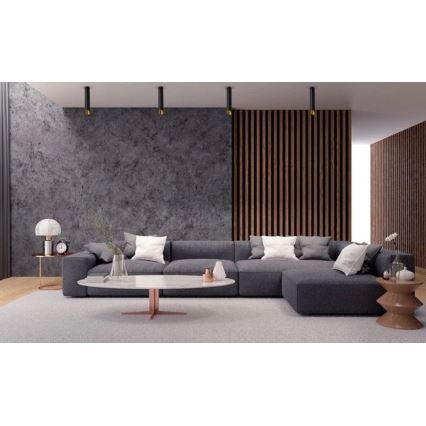 Plafoniera VALDA 1xGU10 / 60W / 230V negru