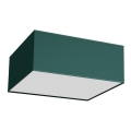 Plafonieră VERDE 3xE27/60W/230V 50x50 cm verde