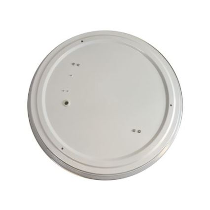 Plafonieră VINGTON 2xE27/60W/230V Ø 33 cm argintie
