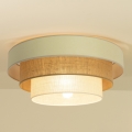 Plafonieră WENTA Ø 50 cm, 1x E27, 60W, 230V, bej/jută