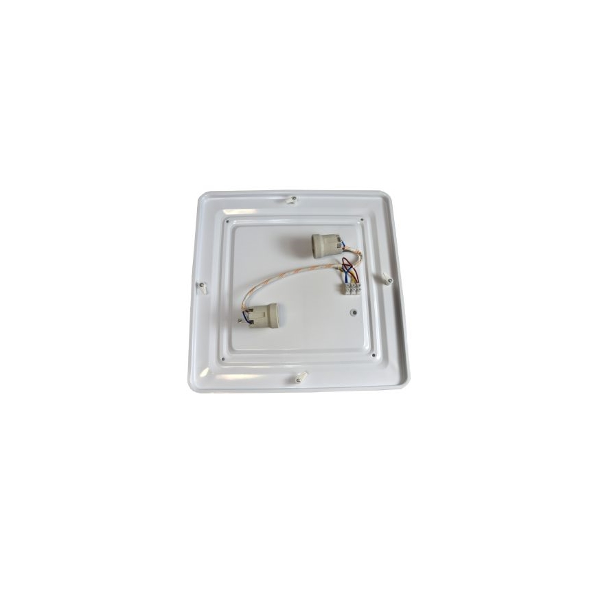 Plafonieră WILTON 2xE27/60W/230V 33x33 cm antracit