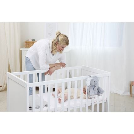 Pluș de îmbrățișat cu melodii 2xAAA elefant Cloud B