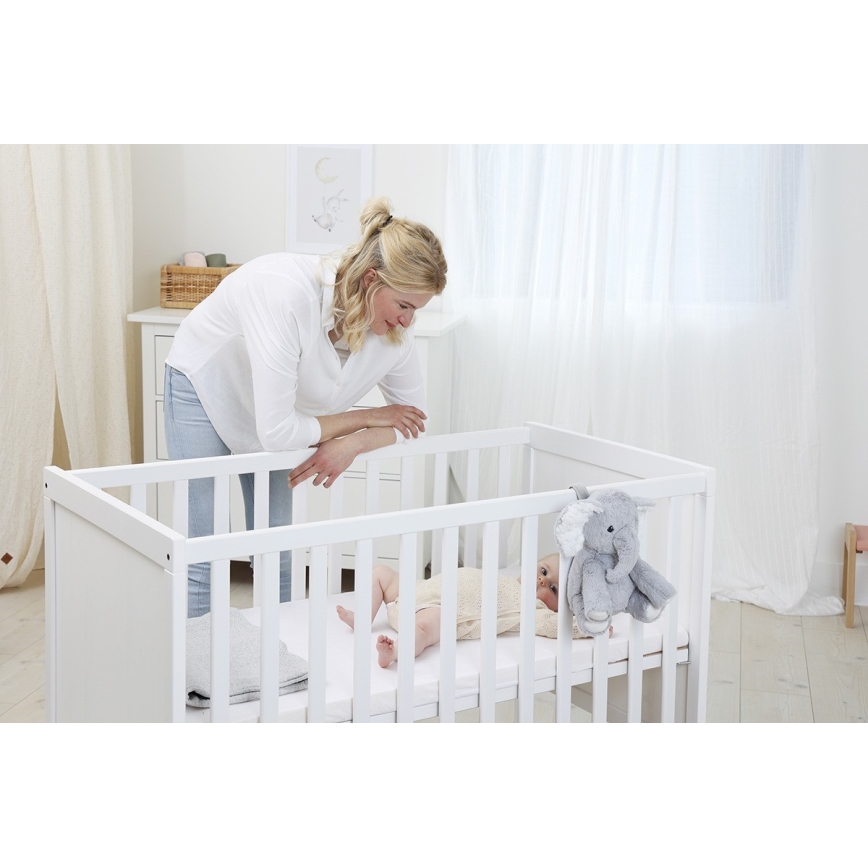 Pluș de îmbrățișat cu melodii 2xAAA elefant Cloud B