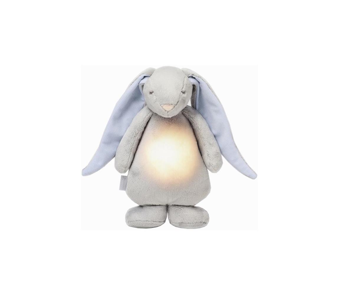 Pluș de îmbrățișat cu sunete și lumină iepuraș sky Moonie