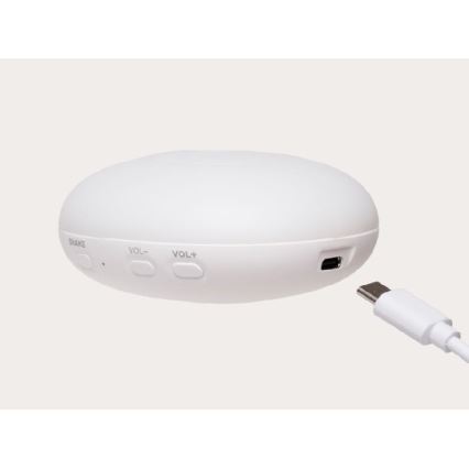 Pluș de îmbrățișat cu sunete și lumină Moonie ursuleț 2.0 organic polar