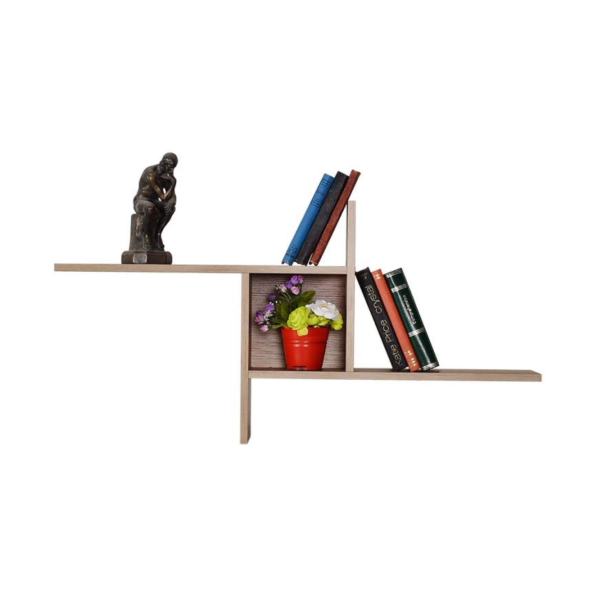 Raft de perete maro 50x100 cm