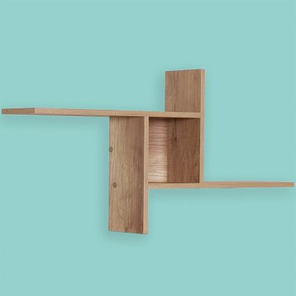 Raft de perete maro 50x100 cm