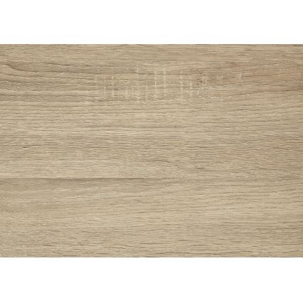 Poliță de perete SARON, stejar Sonoma/negru