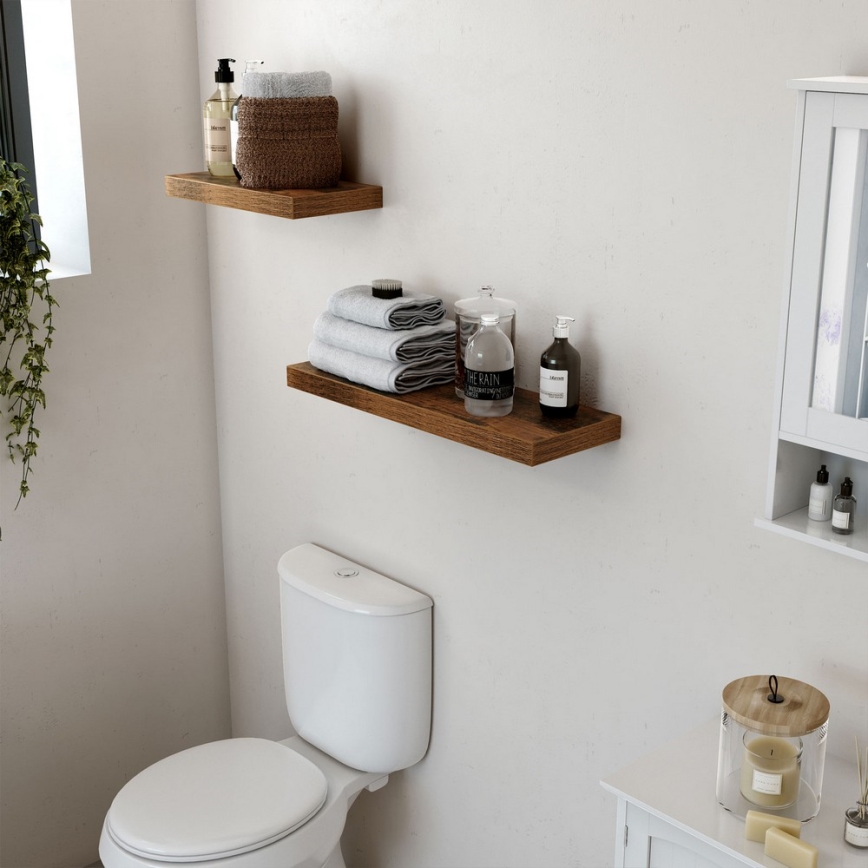 Poliță de perete SHELFY, maro