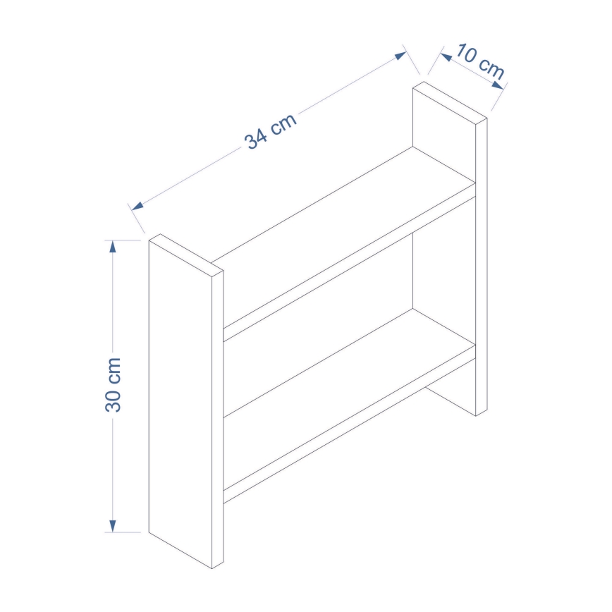 Poliță KOREN din pin