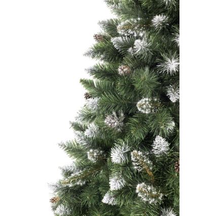 Pom de Crăciun CRISTAL SILVER 220 cm pin