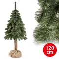 Pom de Crăciun pe trunchi NATURAL 120 cm brad