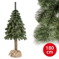 Pom de Crăciun pe trunchi NATURAL 180 cm brad