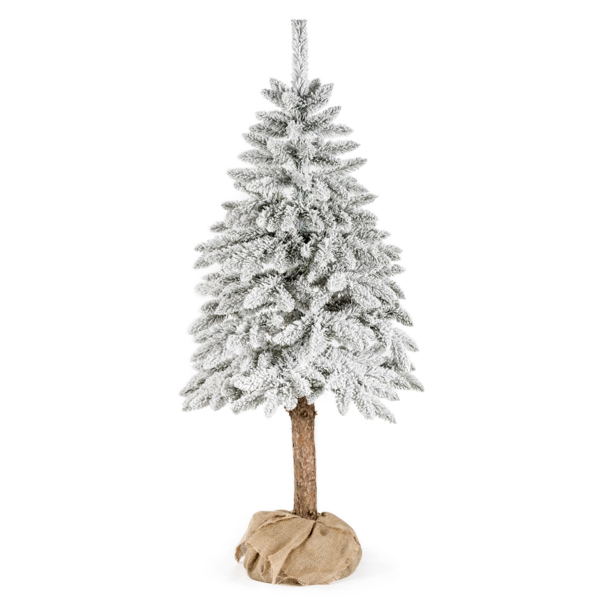 Pom de Crăciun pe trunchi NATURAL WITH SNOW 180 cm molid