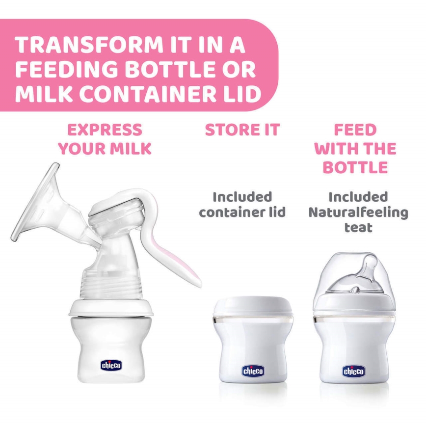 Pompă de sân naturală Chicco Natural Feeling