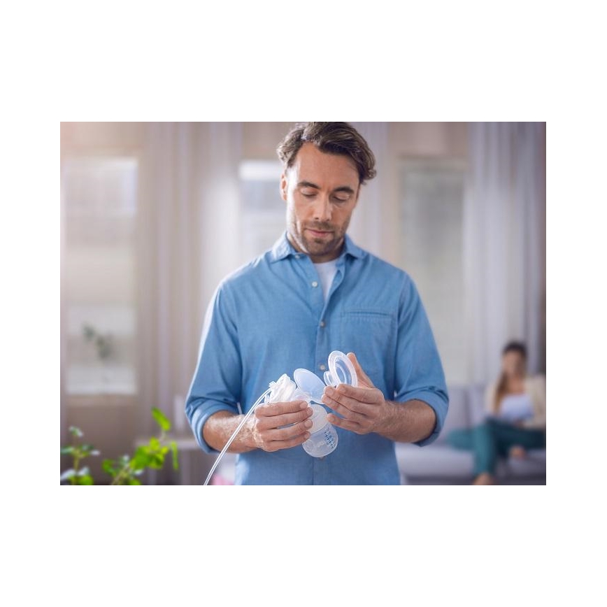 Pompă electronică cu accesorii pentru sân SINGLE 5V Philips Avent