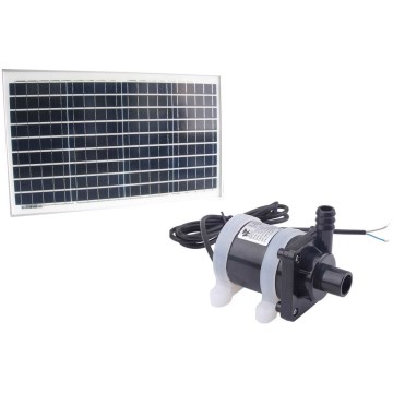 Pompă solară cu panou fotovoltaic, debit 900 l/h, 30 W