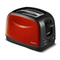 Prăjitor de pâine cu două fante 850W/230V roșu Sencor