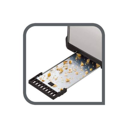 Prăjitor de pâine cu două fante Tefal ULTRA MINI 700W/230V crom mat