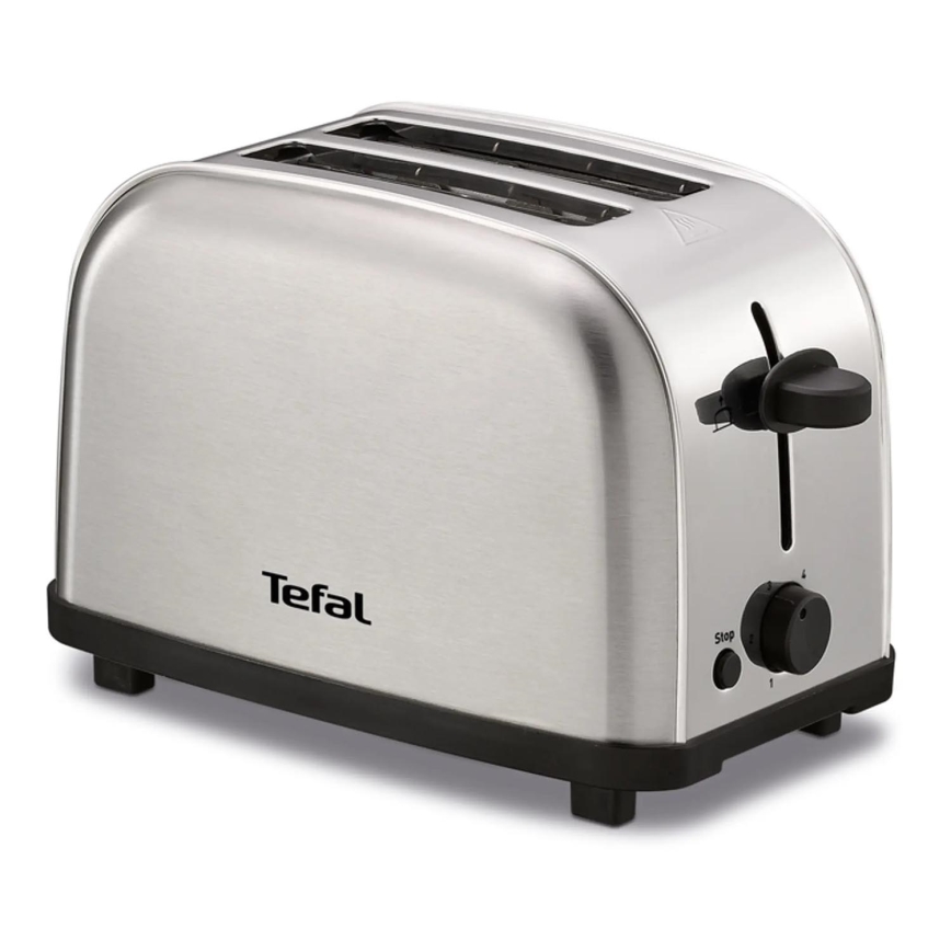 Prăjitor de pâine cu două fante Tefal ULTRA MINI 700W/230V crom mat