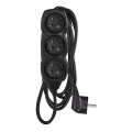 Prelungitor 3Z 3m negru