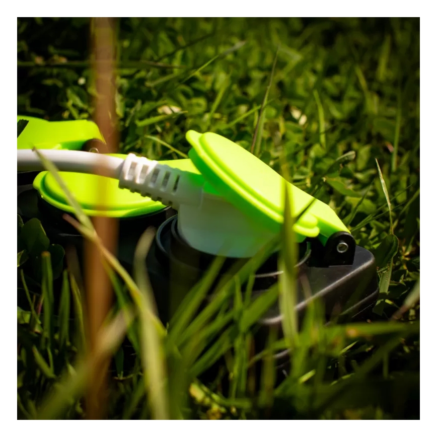 Prelungitor cu 3 prize și întrerupător, 5 m, IP44