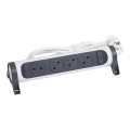Prelungitor cu întrerupător Legrand 049459 4Z tip E 3m