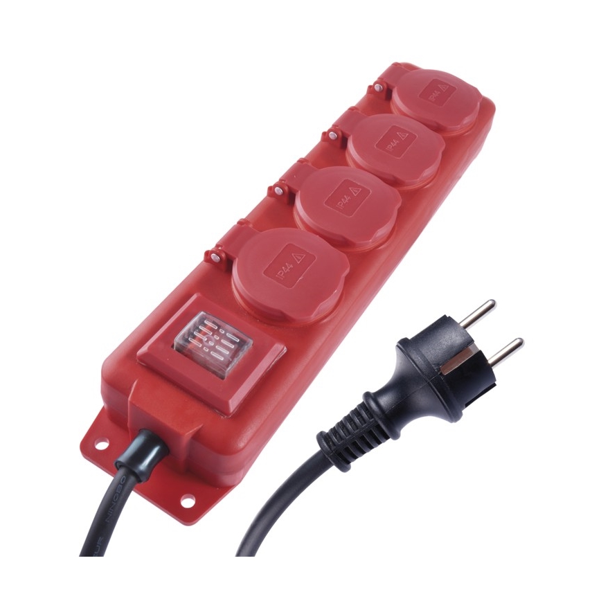 Prelungitor GUM 4Z 5m IP44